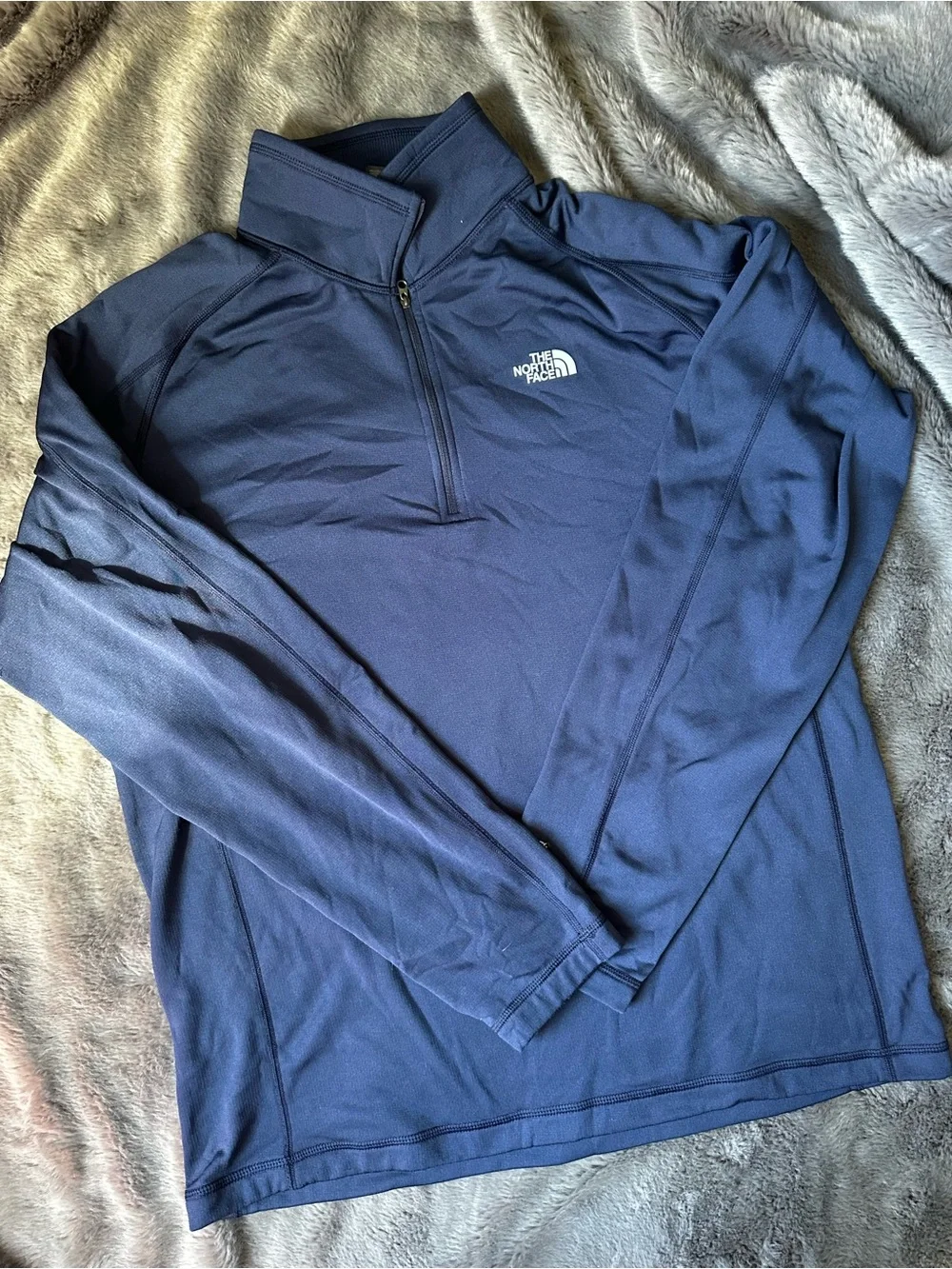 The North Face Men's Navy Half-Zip Performance Pullover